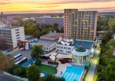 Hotel Barátság naplemente